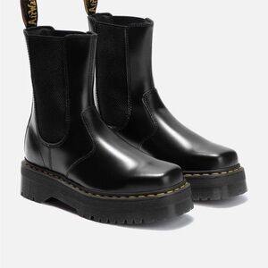 Dr. Martens Black 2976 hi quad squared